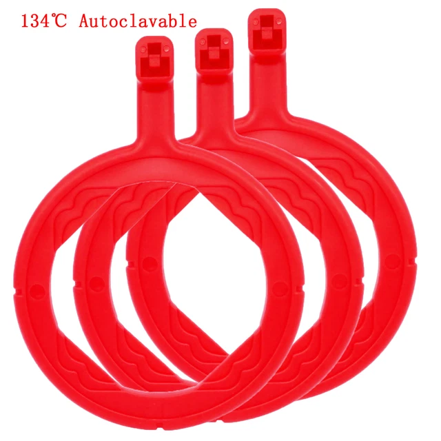 10X BITEWING XRAY Aiming Ring Color Coded Rinn XCP Style Red