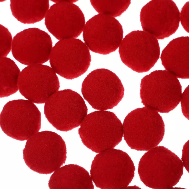150 PCS Pom Crafts Clothing Decor Prop Plush Ball Multipurpose