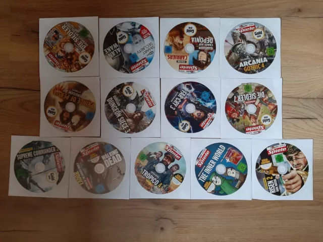 Computer Bild Spiele Fast Kompletter DVD Jahrgang Gold 2014 (13 Discs)
