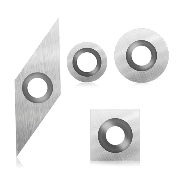 Turning Inserts Cutters Replacement of Round, Square Woodturning Tool Accessory