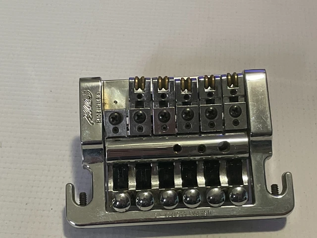 1980's Kahler 2200 Chrome Stud Mount Tremolo Bridge Needs Repair