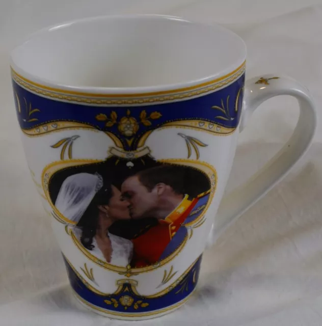 Royal Crest Prince William & Catherine Middleton Wedding Coffee Tea Cup Mug