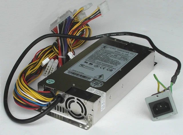 1U SERVER RACK Power Supply, PSU.460W.40x100x200mm.Remote Socket. I ...