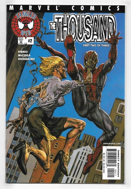 Spider-Man's Tangled Web #2 & 3 MODERN AGE MARVEL COMIC BOOK LOT Spider-Man 2001