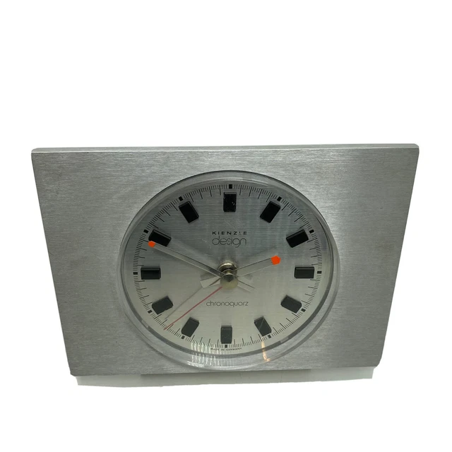 KIENZLE DESIGN TISCHUHR Chronoquarz Made in Germany Uhr 19x15cm Quartz
