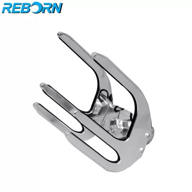 Reborn Pro+ QR Angle-Free Kneeboard/Wakeboard Tower Rack Shinning Polished