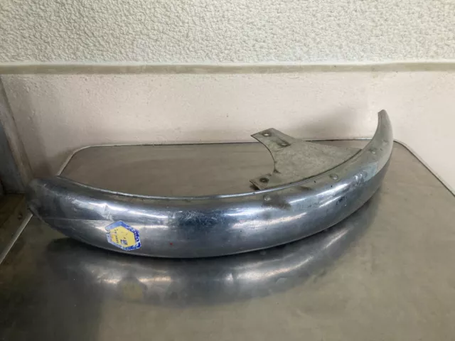 Insigne Ornement Garde-boue Avant Vélo/moto - Acier Chromé Vintage KOBA Japon - Neuf Ancien Stock (NOS)