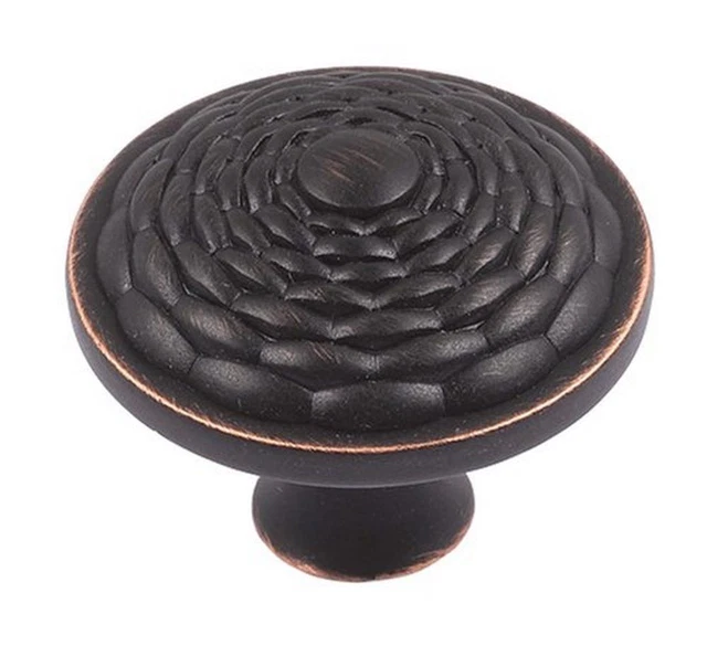 Bouton/pull d'armoire ronde Atlas Homewares 1-1/4" Mandalay 236-VB bronze vénitien 2