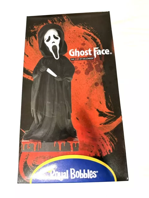 Royal Bobbles Bobblehead Ghost Face Halloween Horror Licensed Figurine