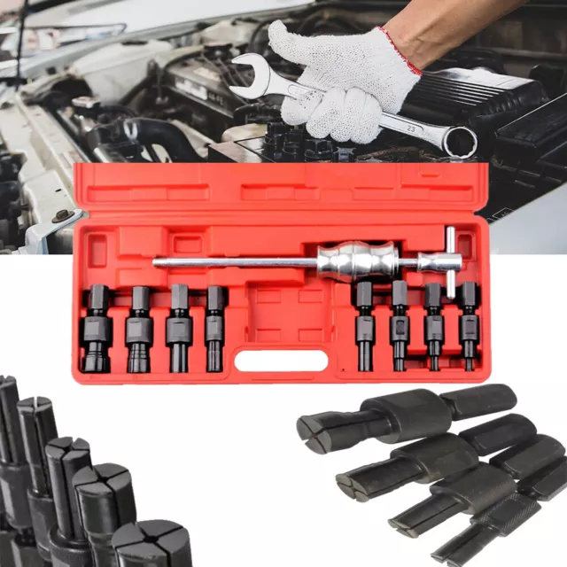 Inner Bearing Puller Set Remover Slide Hammer Internal Kit 8-32mm 9pc Blind Hole