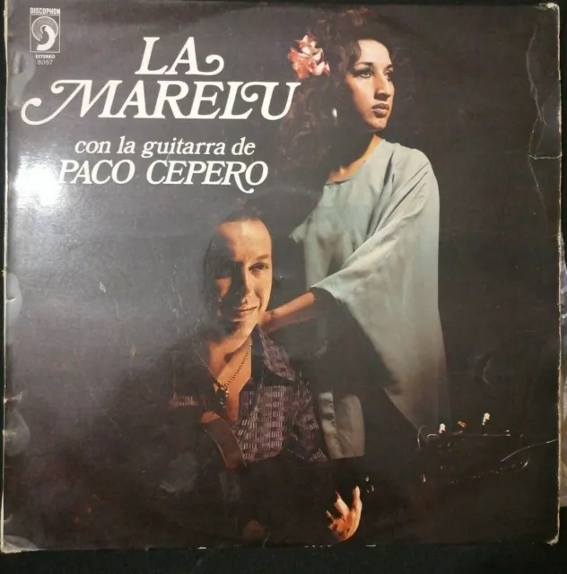 La Marelu Con La Guitarra De Paco Cepero LP Album  VG/VG