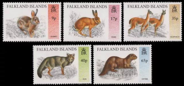 Falkland 1995 - Mi-Nr. 659-663 ** - MNH - Wildtiere / Wild animals