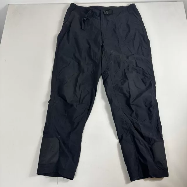 VINTAGE 90’S POLO Sport Mens XL Black Nylon Foldable Wind Hiking Pants ...