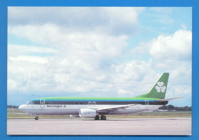 Aer Lingus.boeing 737-400.Official Airline Postcard