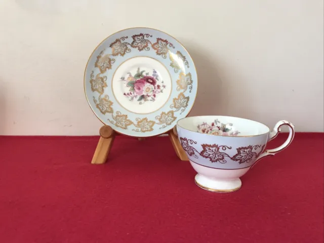 Foley Bone China Tea Cup And Saucer Set Made In England