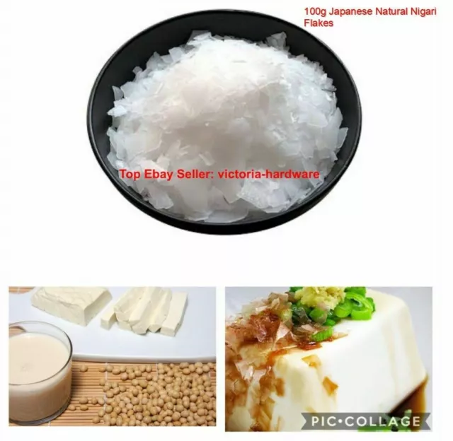 Japanese Natural Nigari Flakes Food Grade Tofu Coagulant 100g-4.5KG AU Premium