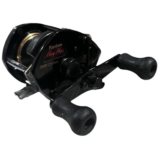 Moulinet De Pêche Shimano Bantam Mag Plus Vintage - Modèle BMP251XSG, Japon, Occasion