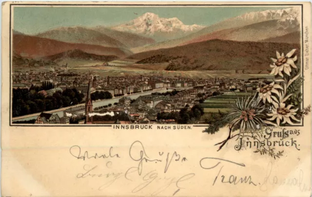 Gruss aus Innsbruck - Litho -71880