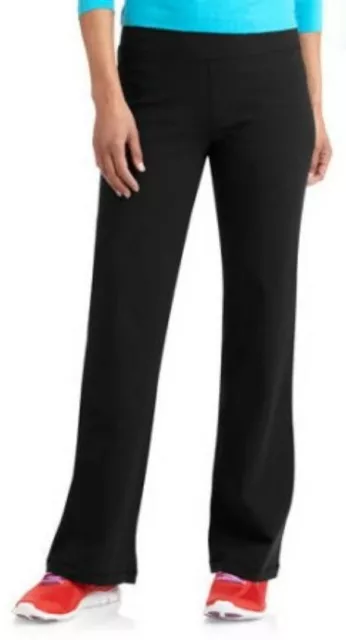 ATHLETIC WORKS 18151 Women's DriWorks Active Sport Cotton Straight Leg  Pants $11.99 - PicClick