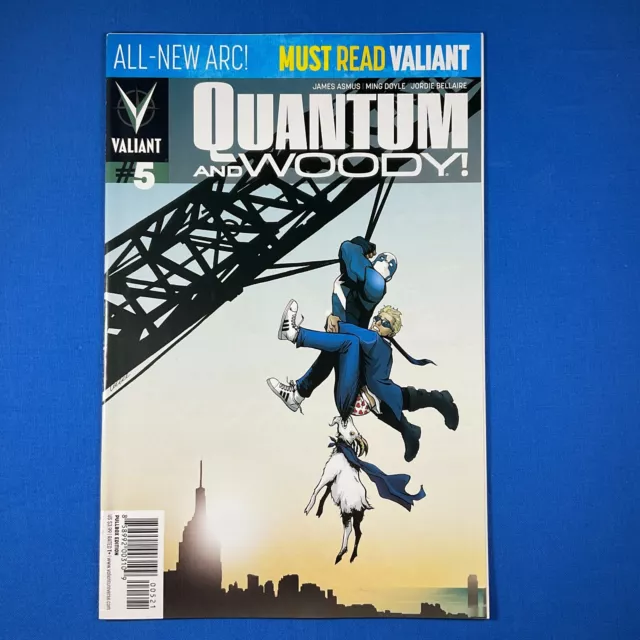 Quantum and Woody #5 Lee Garbett Variant Cover VALIANT ENTERTAINMENT COMICS 2013