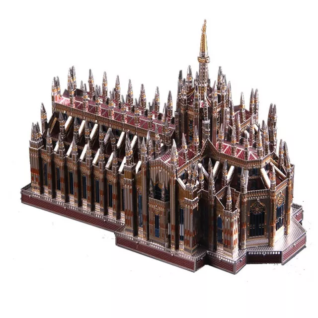 New 3D Metal Puzzle - Milan Cathedral Duomo di Milano Building