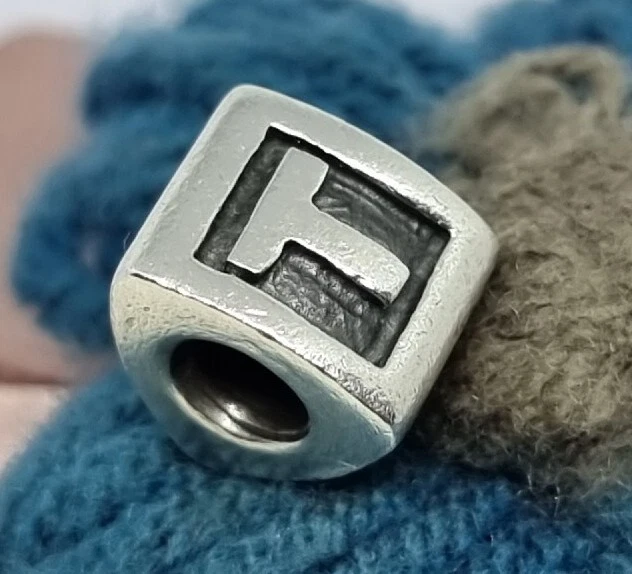 Genuine Pandora Sterling Silver Letter T Charm  925 ALE 💕