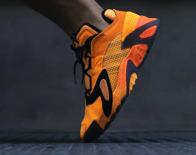 Adidas Originals Streetball Shoes Flash Orange Black EF9598 Men's Size 14 NEW