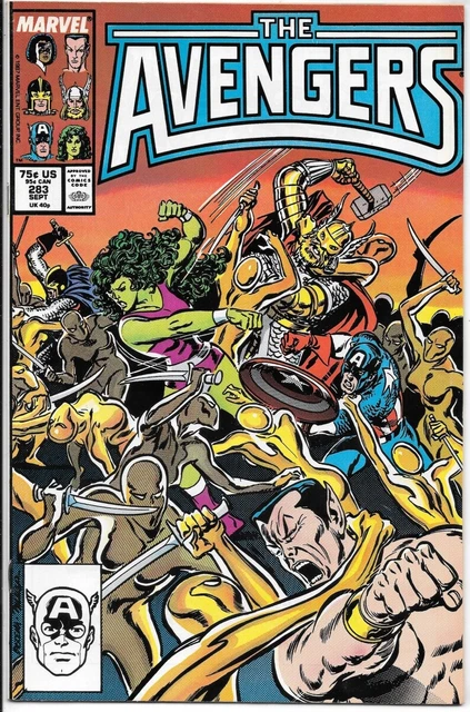 The Avengers Comic Book #283 Marvel Comics 1987 VERY FINE- NEW UNREAD