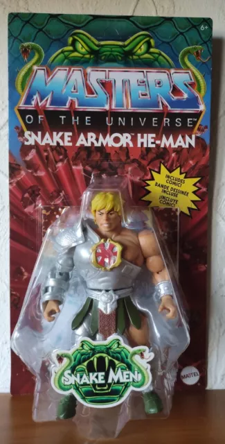 MASTERS OF THE UNIVERSE Origins - SNAKE ARMOR HE-MAN - NEU & OVP
