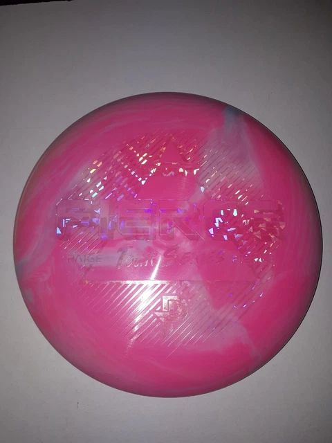 Fierce Page Pierce Tour Series Pink Discraft 3 4 -2 0 Disc Golf Ghost Stamp Esp