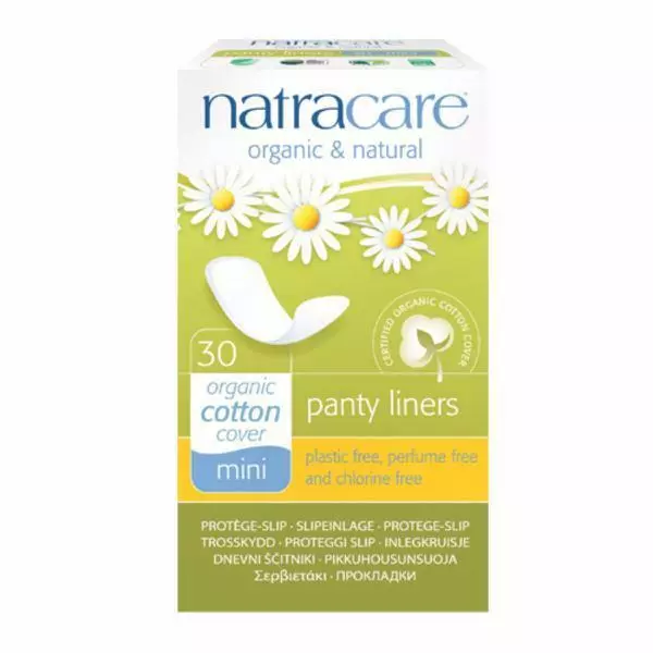 Natracare Mini Pantyliners 30 Pieces