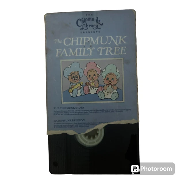 ALVIN AND THE CHIPMUNKS THE CHIPMUNK FAMILY TREE Chipmunk Library 1983 ...