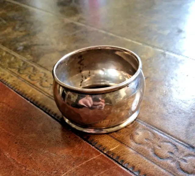 Antique Sterling Silver Serviette / Napkin Ring