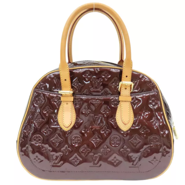 LOUIS VUITTON Summit Drive Monogram Vernis Leather Amarante Handbag M93516