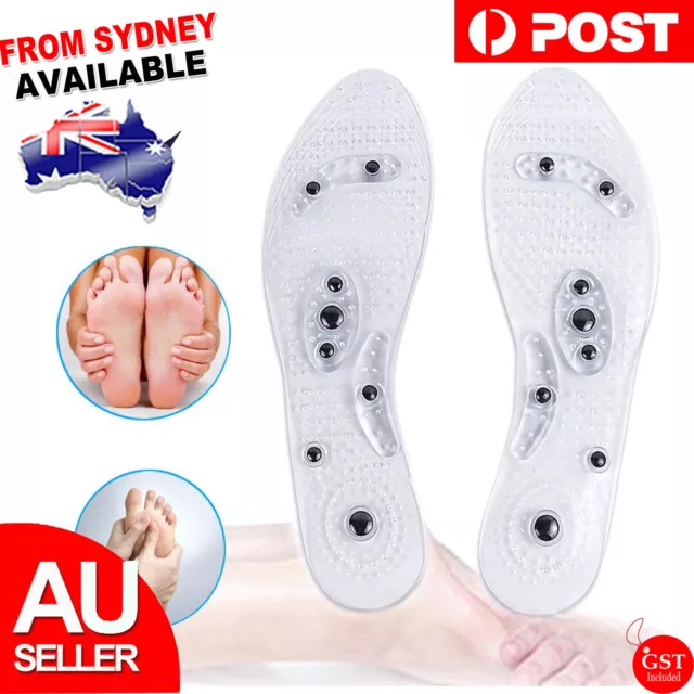 Acupressure Magnetic Massage Weight Loss Therapy Slimming Insoles Mind InSole AU