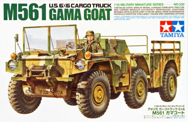 Tamiya 1/35 US 6x6 Cargo Truck M561 Gamma Goat - 35330