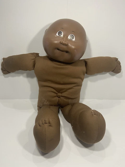 VINTAGE AFRICAN AMERICAN Bald Preemie Cabbage Patch Kid Black Boy Doll vintage-african-american-bald-preemie-cabbage-patch-kid-black-boy-doll