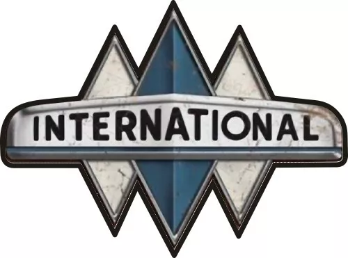 Vintage International truck Scout EXTRA LARGE sticker decal