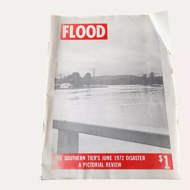 "FLOOD The Southern Tiers (NY)June 1972 Disaster" , Hurricane Agnes