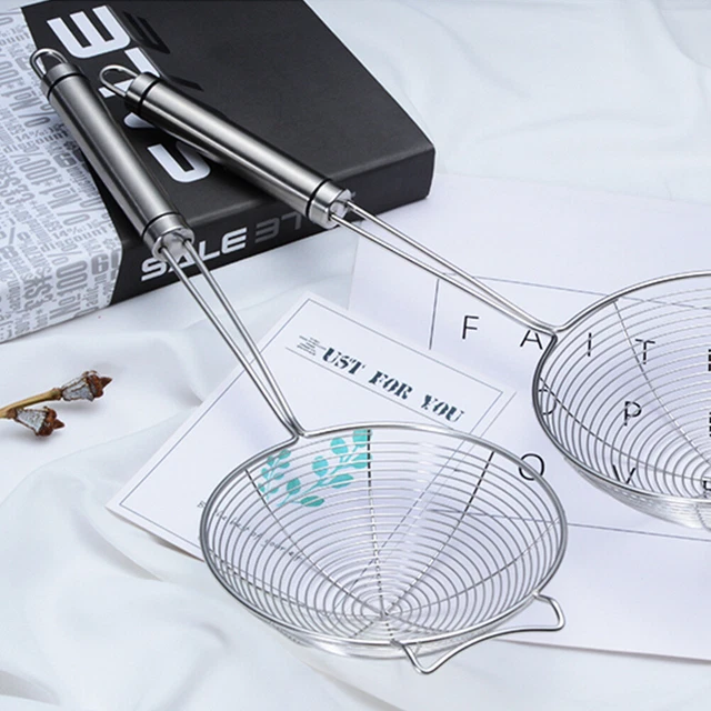 3 Teebeutelquetscherzangen Edelstahl - Sieblöffel Teezubehör