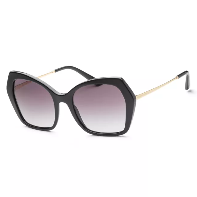 Dolce & Gabbana Women's DG4399-501-8G Fashion 56mm Black Sunglasses