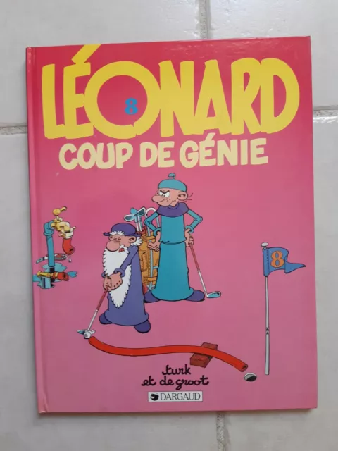 Léonard n°8 "Coup de génie ?" T 8 De Groot/Turk Neuf 1986