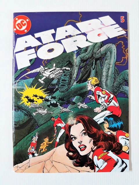 DC ATARI FORCE 5 Rare GALAXIAN Mini Comic Promotion Giveaway (1983) Hi-Grade!