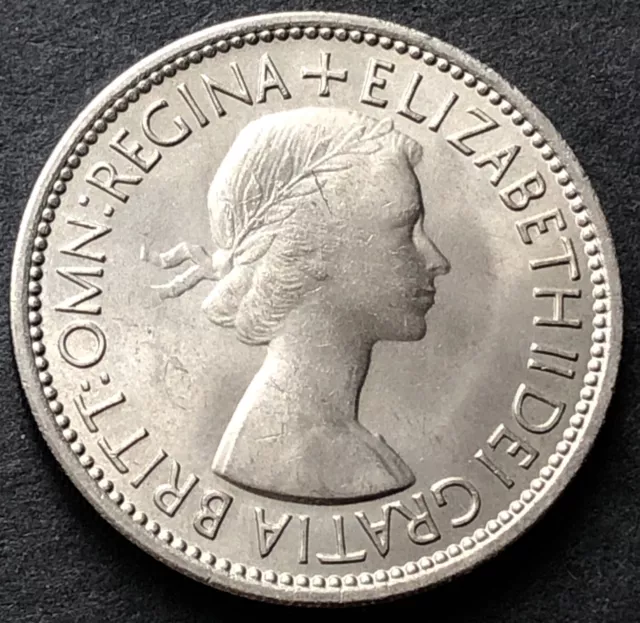 1953 Florin - Two Shillings Coin 2/-  Coronation Of Queen Elizabeth Ii