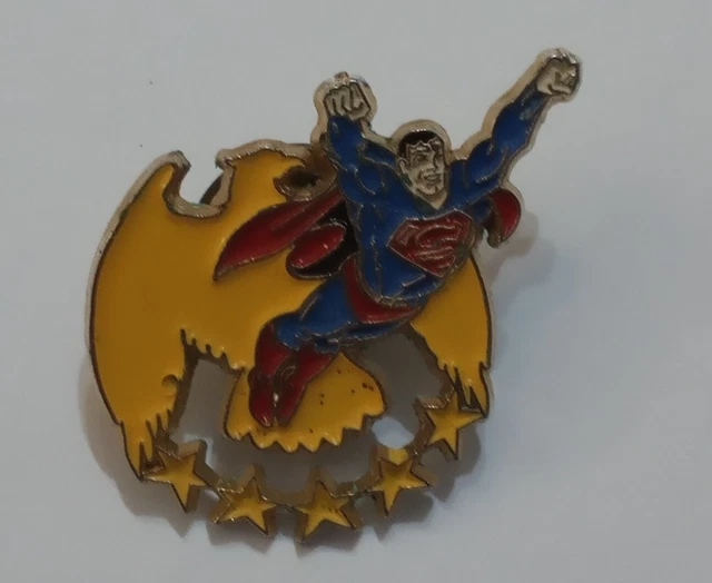 Vintage Superman pin 2