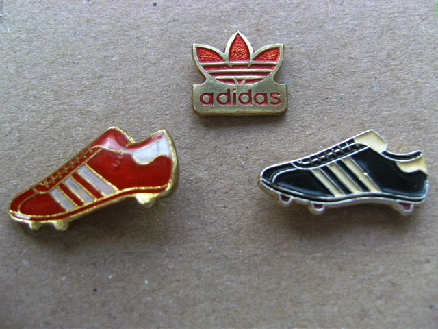 ADIDAS - VINTAGE pin badges set of 3 $30.34 - PicClick CA