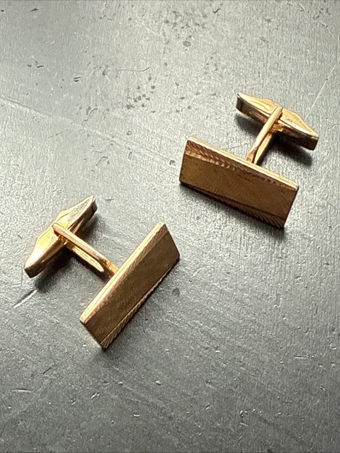 Lot Murat: 2 Pinces à Cravate Plaqué Or + 4 Paires De Boutons De Manchettes