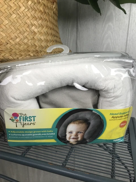 The First Years TOMY Fleurville Adjustable Baby Head Support Stroller Car Seat