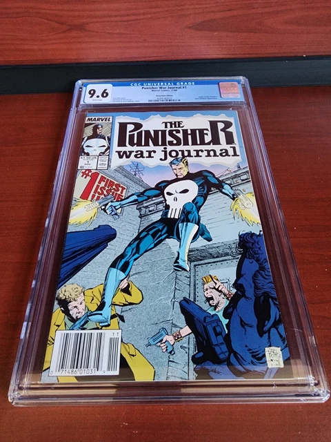 The Punisher War Journal #1 1988 Newsstand Edition Marvel Comics CGC 9.6 GRADED