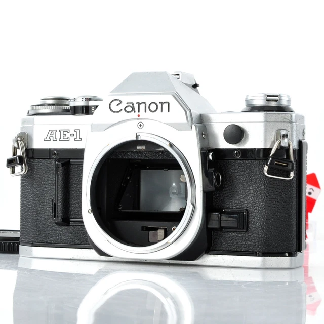 Appareil Photo Reflex Canon T50 Argentique 35mm - Boîtier Noir Fonctionnel